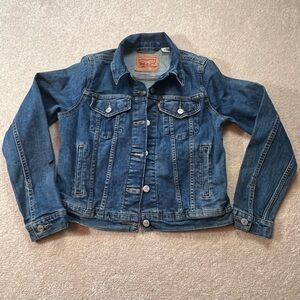 Levi's Classic Blue Denim Jacket Sz S women